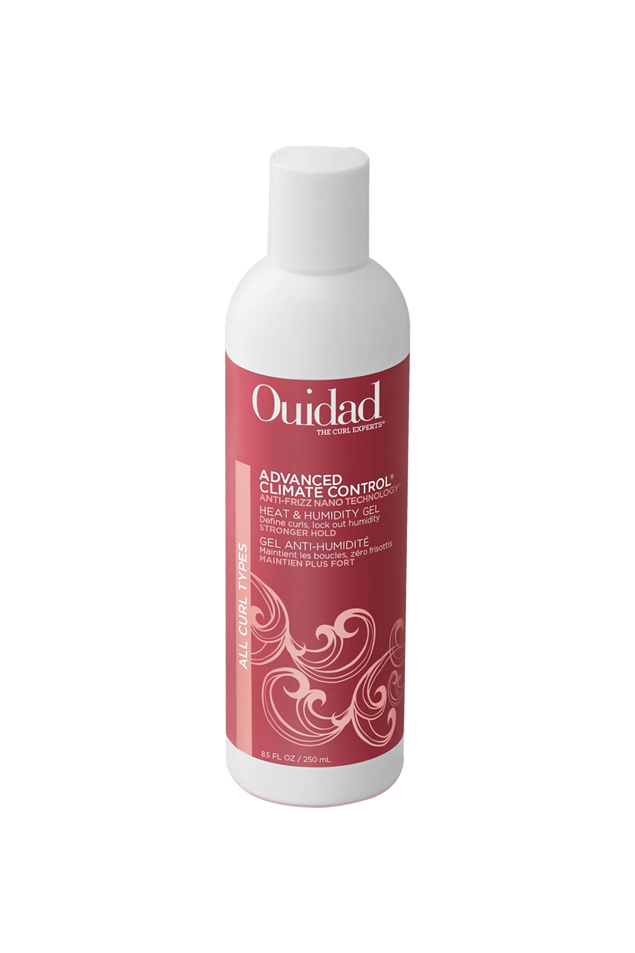 Ouidad Climate Control offers Defrizzing shampoo & conditioner + gel